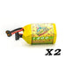 CNHL Pizza Series 1200mAh 22,2V 6S 100C Lipo Akku mit XT60 Stecker (2 St.)   LiPo24.de