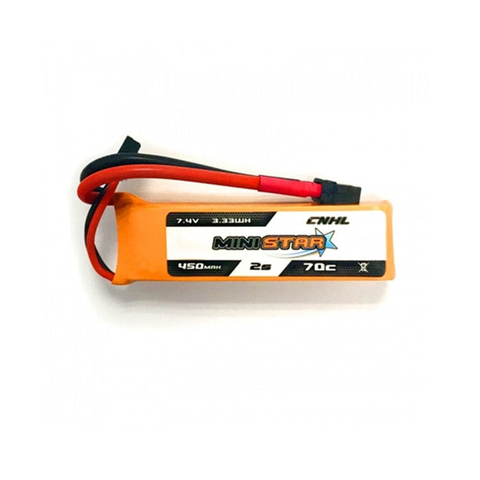 CNHL MiniStar 450mAh 7,4V 2S 70C Lipo Akku mit XT30U   LiPo24.de