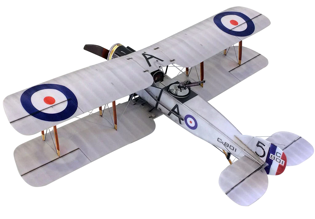 Microaces Bristol F.2b S.No. C801 of No.5 Sqdn.