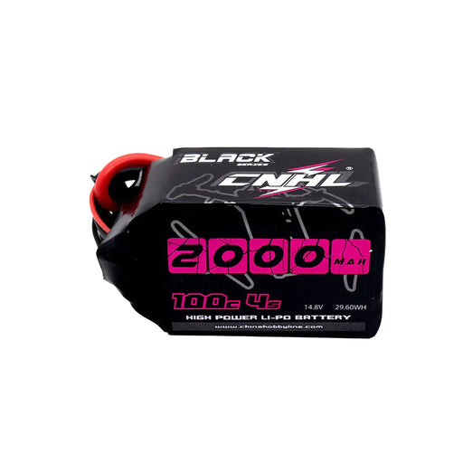 CNHL Black Series 2000mAh 14,8V 4S 100C Lipo Akku XT60 Stecker   LiPo24.de