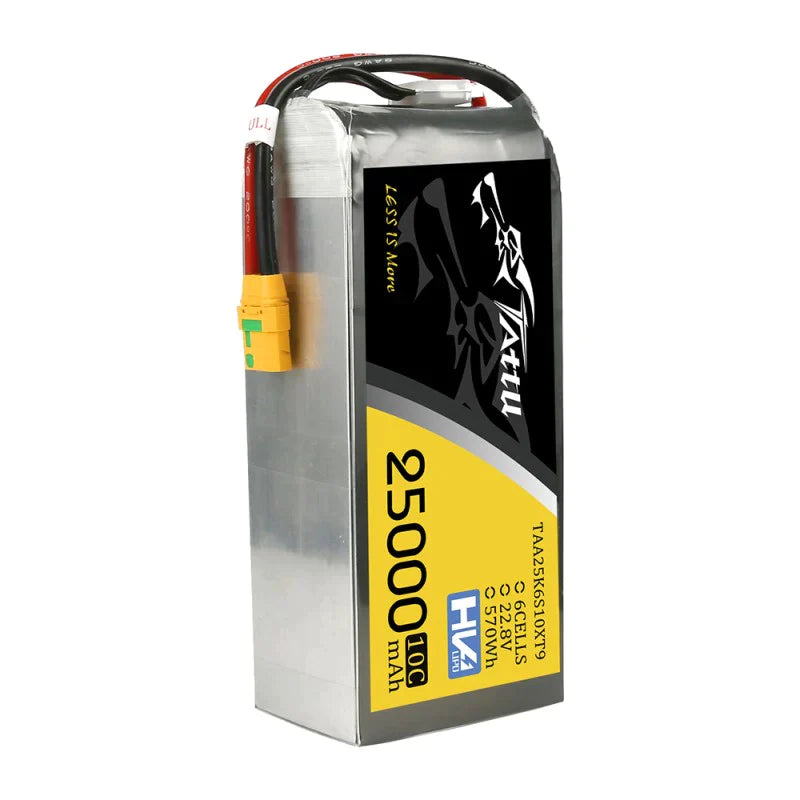 Tattu 25000 mAh 22,8 V 10 C 6S1P Lipo-Akku mit XT90-S - LiPo24.de