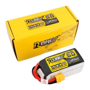 Tattu R Line Version 5.0 1200mAh 22,2 V 150 C 6S1P Lipo Akku XT60   LiPo24.de