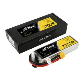 Tattu 3700mAh 14.8V 45C 4S1P Lipo Akku mit XT60   LiPo24.de