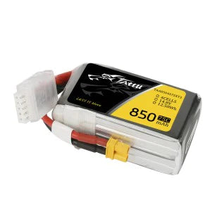 Tattu 850mAh 4S 14.8V 75C Lipo Akku mit XT30 Stecker - LiPo24.de