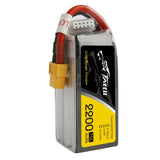 TATTU 2200mAh 14,8V 75C 4S1P Lipo Akkupack mit XT60 Long Range Version - LiPo24.de