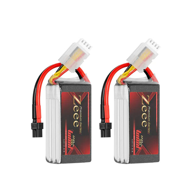 Zeee Premium Series 3S Lipo Akku 650mAh 11.1V 100C Soft Case mit XT30 Stecker für RC Car RC Modelle (2 Pack) - LiPo24.de