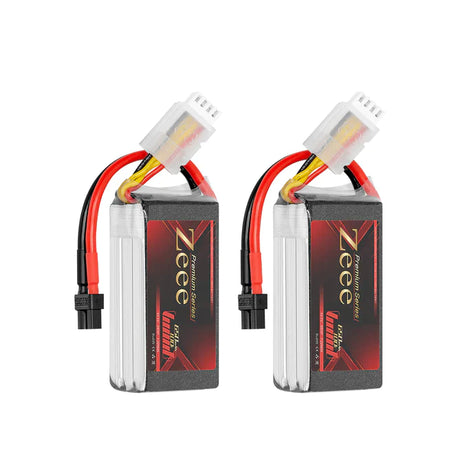 Zeee Premium Series 3S Lipo Akku 650mAh 11.1V 100C Soft Case mit XT30 Stecker für RC Car RC Modelle (2 Pack) - LiPo24.de