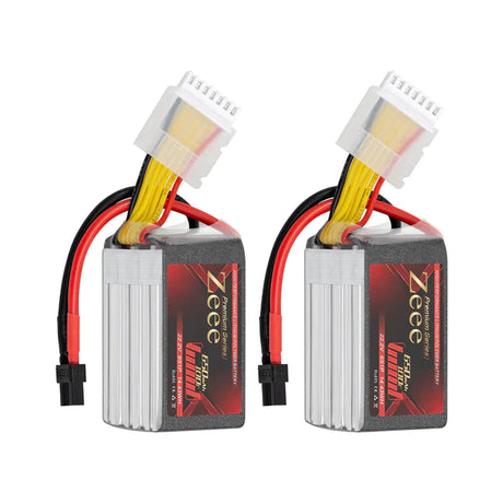 Zeee Premium Series 6S Lipo Akku 650mAh 22.2V 100C XT30 (2 St.) - LiPo24.de