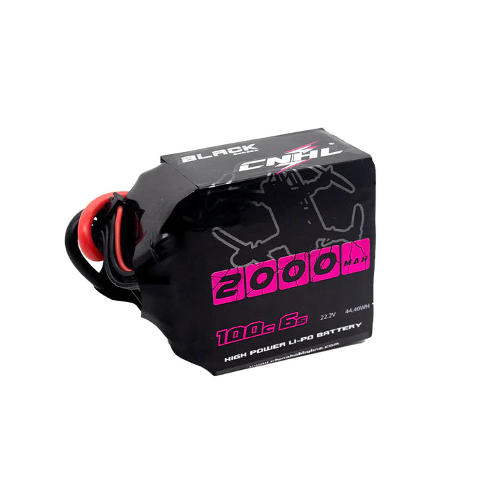 CNHL Black Series 2000mAh 22,2V 6S 100C Lipo Akku XT60 Stecker   LiPo24.de