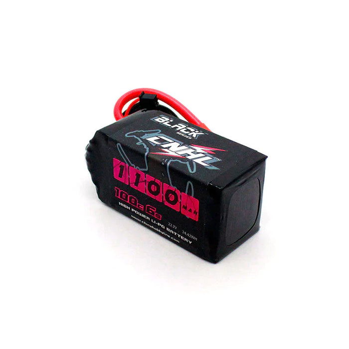 CNHL Black Series 1100mAh 22,2V 6S 100C Lipo Akku XT60 Stecker (2 St.)   LiPo24.de