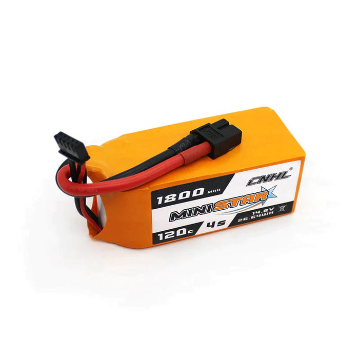 CNHL MiniStar Lipo 1800mAh 14,8V 4S 120C XT60 Stecker   LiPo24.de
