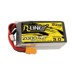 Tattu R Line Version 3.0 2000mAh 14.8V 120C 4S1P Lipo Akku mit XT60 Stecker   LiPo24.de