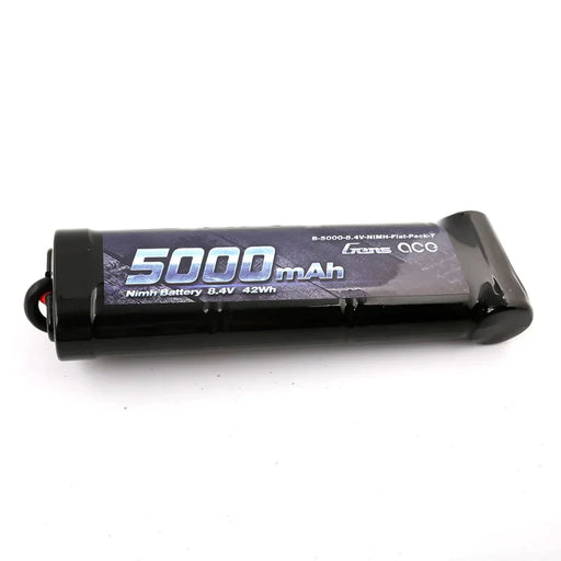 Gens Ace 5000mAh 8,4 V 7 Zellen NiMH Flachbatterie mit Traxxas Stecker   LiPo24.de