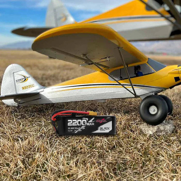 CNHL Black Series 2200mAh 3S 11,1V 40C Lipo Akku mit XT60 Stecker   LiPo24.de