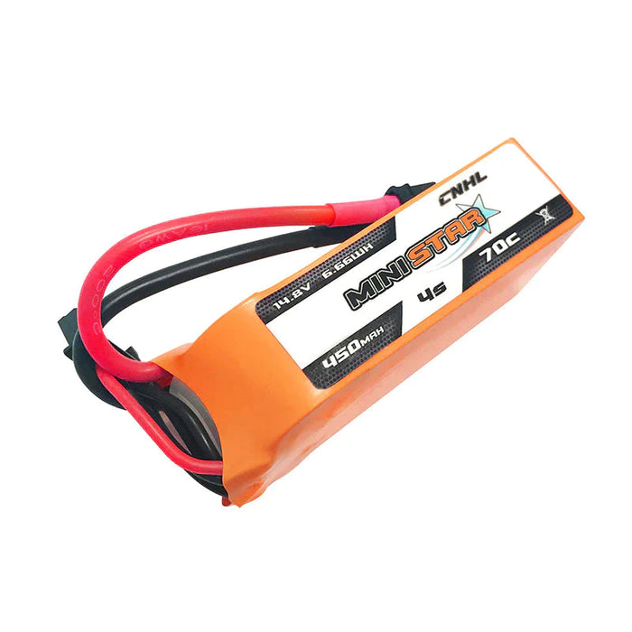 CNHL MiniStar 450mAh 14,8V 4S 70C Lipo Akku mit XT30U (2 St.)   LiPo24.de