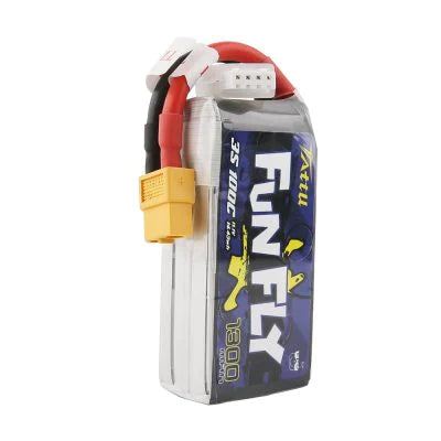 Tattu Funfly Serie 1300mAh 11.1V 100C 3S1P Lipo Akku mit XT60 Stecker - LiPo24.de