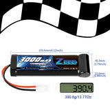 Zeee 8.4V 3000mAh NiMH Akku Tamiya-Stecker (2 St.)