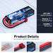 Zeee 2S Lipo Akku 8000mAh 7,4V 100C Hartcase Dean   LiPo24.de