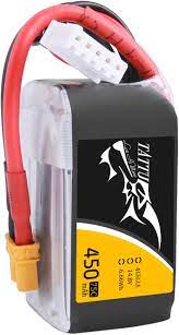Tattu 450mAh 14.8V 75C 4S1P Lipo-Akku mit XT30 - LiPo24.de