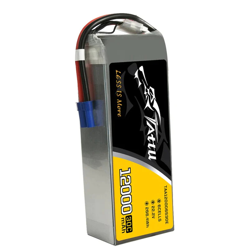 Tattu 12000mAh 22,2V 30C 6S1P UAV Lipo Akkupack - LiPo24.de