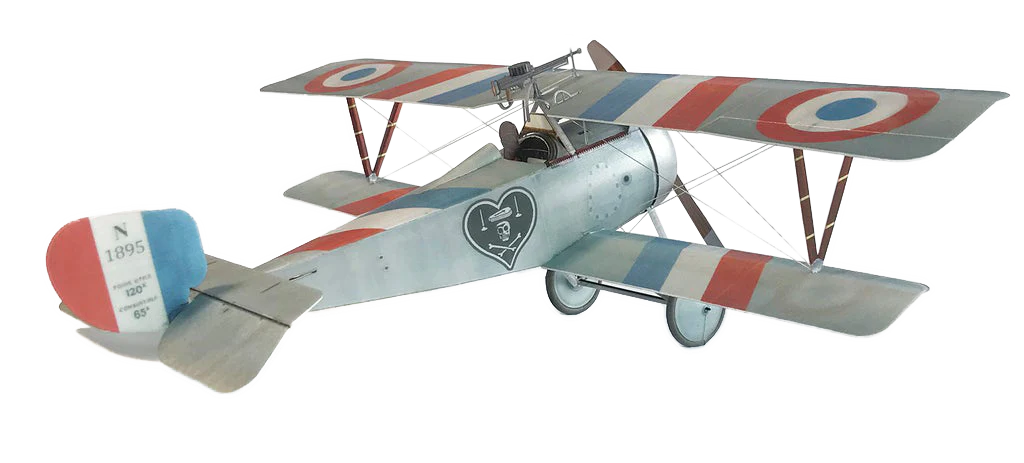 Microaces Nieuport 17 C.1 'Knight of Death'