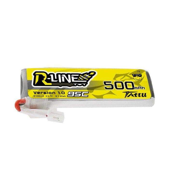 Tattu R Line 500mAh 3.7V 1S1P 95C Lipo Akku   LiPo24.de