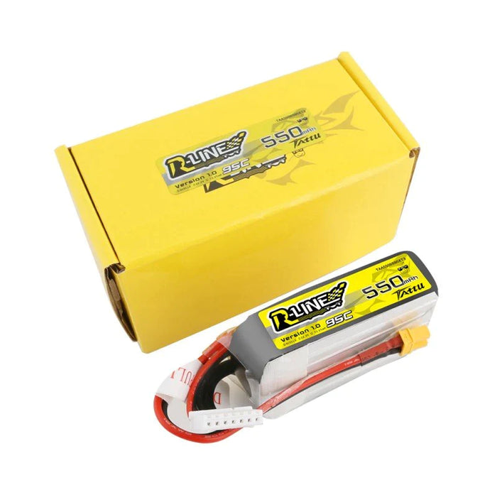 Tattu R Line 550mAh 22.2V 6S1P 95C Lipo Akku mit XT30   LiPo24.de