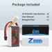 Zeee Premium Series 3S Lipo Akku 850mAh 11.1V 100C Soft Case mit XT30 Stecker für RC Car RC Modelle (2 St.)   LiPo24.de