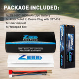 Zeee 2S Lipo Akku 6000 mAh 7,6 V 100 C HV Hardcase Dean - LiPo24.de