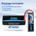 Zeee 2S Lipo Akku 2200mAh 7.4V 50C Soft Pack mit Deans Connector für RC Modelle (2er Pack)   LiPo24.de