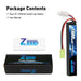 Zeee 3S Airsoft Lipo Akku 1300mAh 11,1V 25C 3S Akku Mini Tamiya Airsoft Guns Rifle   LiPo24.de