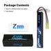 Zeee 2S Lipo Akku 1300mAh 7,4V 25C Airsoft Mini Tamiya Stecker   LiPo24.de