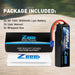 Zeee 4S Lipo Akku 9000mAh 14.8V 100C Soft Case EC5 Stecker mit Metallplatten für RC Car Truck Tank Racing Modelle (2 Pack)   LiPo24.de