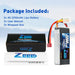 Zeee 4S Lipo Akku 2200mAh 14.8V 50C Soft Case T Stecker (2 St.)   LiPo24.de