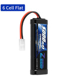 Zeee 7.2 V 5000 mAh NiMH-Akku mit Tamiya-Stecker 6-Zellen-Akkupack für RC-Car-RC-Modelle (2er-Pack) - LiPo24.de