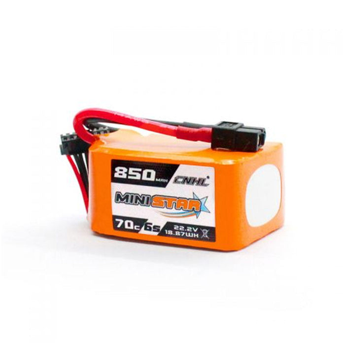 CNHL MiniStar 850mAh 22,2V 6S 70C Lipo Akku mit XT60 Stecker   LiPo24.de