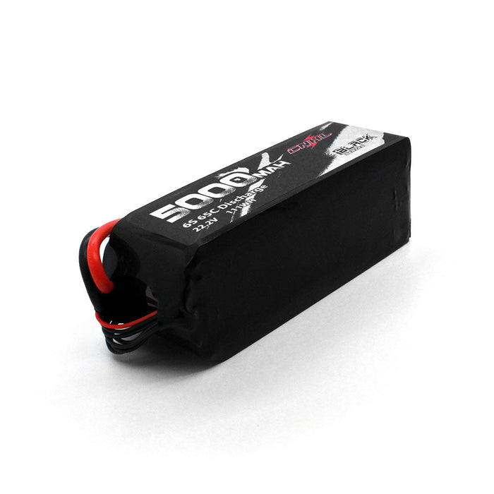 CNHL Black Series 5000mAh 22,2V 6S 65C Lipo Akku mit EC5 Stecker   LiPo24.de