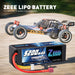 Zeee 4S Lipo Batterie 5200mAh 14,8V 50C Hard Case Deans Plug   LiPo24.de