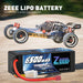 Zeee 4S Lipo Akku 6500 mAh 14,8 V 80C Hardcase DEAN   LiPo24.de