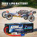 Zeee 3S Lipo Akku 5200mAh 11.1V 80C EC3 Hartcase (2er Pack)   LiPo24.de