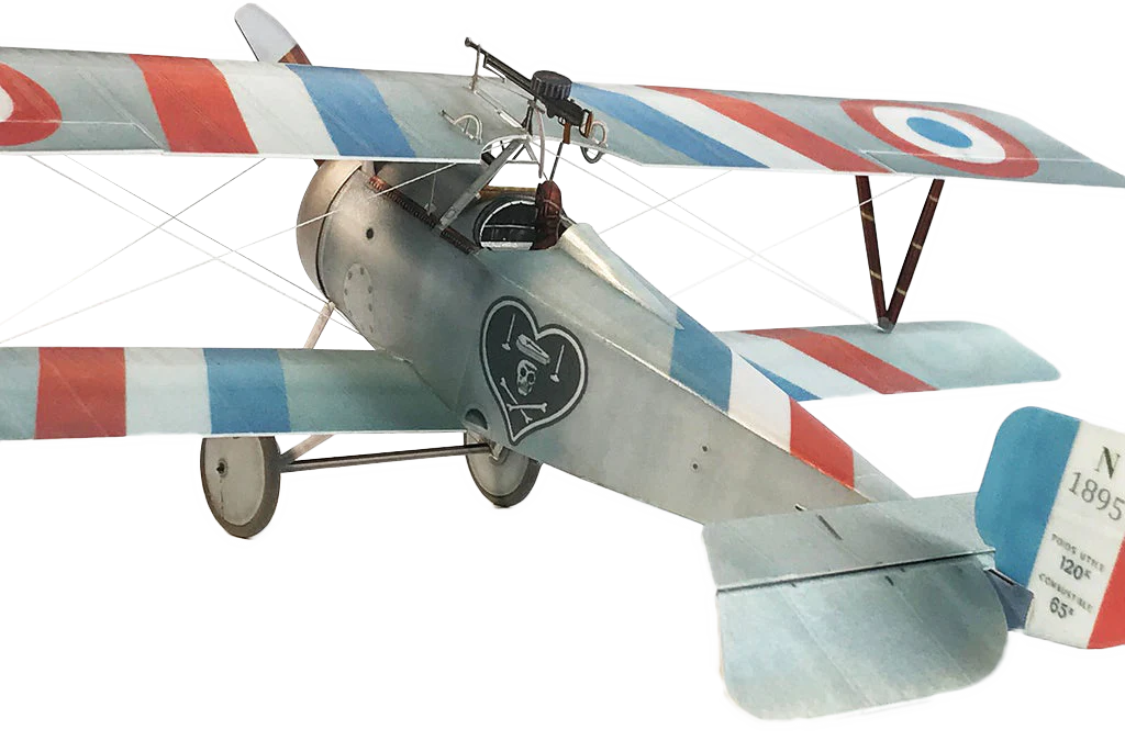 Microaces Nieuport 17 C.1 'Knight of Death'