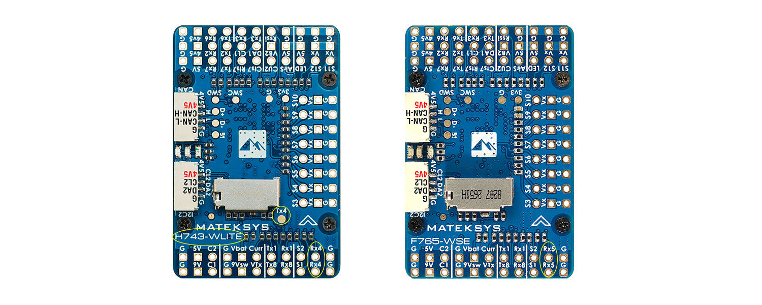 Matek Systems Flugsteuerung H743 WLITE