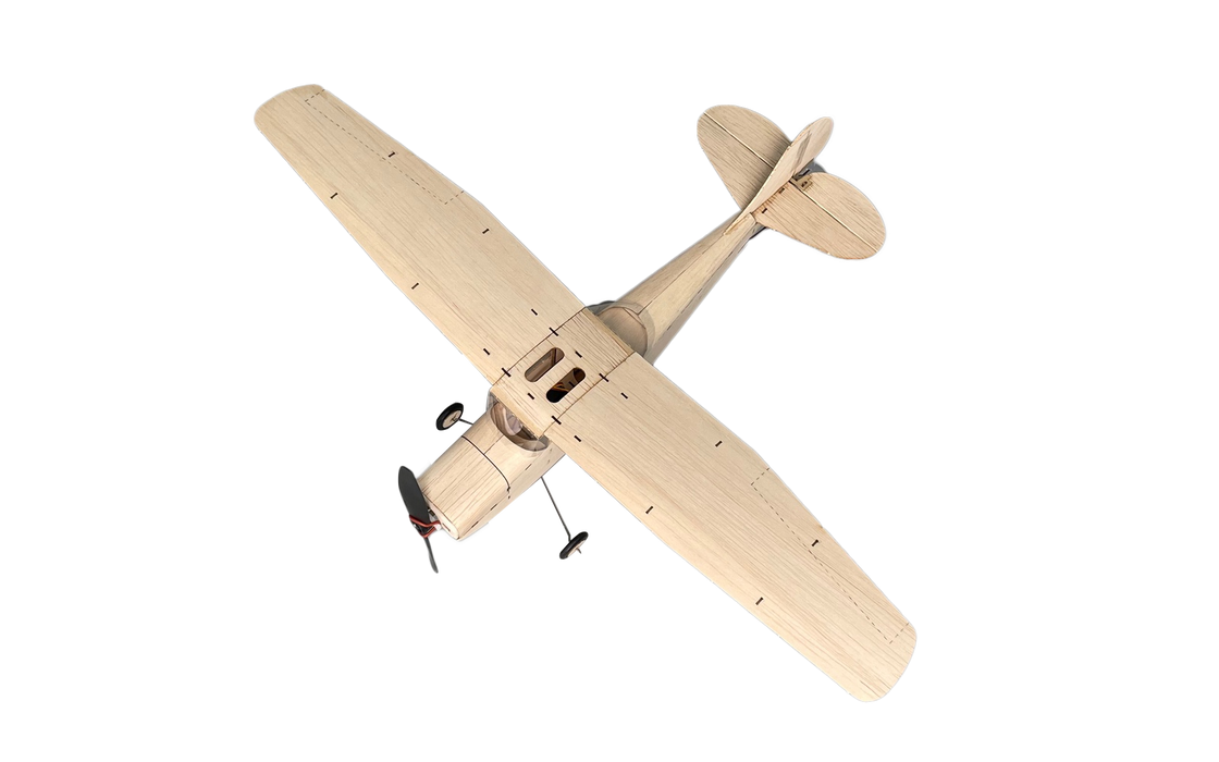 MinimumRC  Cessna L19 Birddog Vintage Balsa 3CH 460 mm