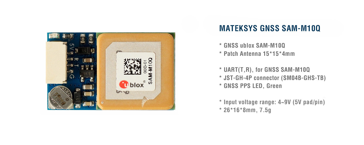 Matek Systems SAM M10Q GNSS