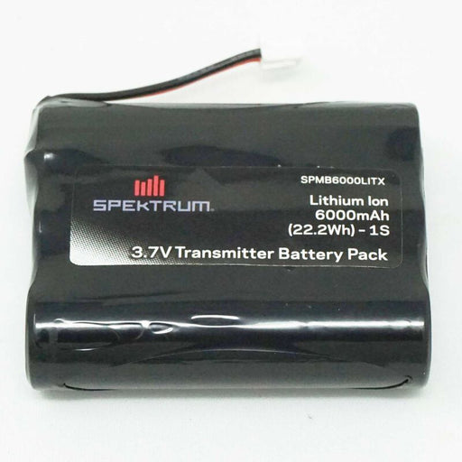 Spektrum 3,7 V 6000 mAh 1S Senderbatterie: iX12/NX6/NX8 Tx Stecker (XH 1S)   LiPo24.de