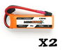 CNHL MiniStar 450mAh 11,1V 3S 70C Lipo Akku mit XT30U (2 St.)   LiPo24.de