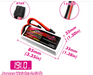 CNHL G+Plus 1500mAh 4S 14,8V 100C Lipo Akku mit XT60 Stecker   LiPo24.de