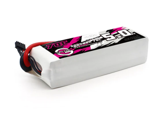 CNHL G+Plus 5000mAh 14,8V 4S 70C Lipo Akku mit EC5 Stecker   LiPo24.de