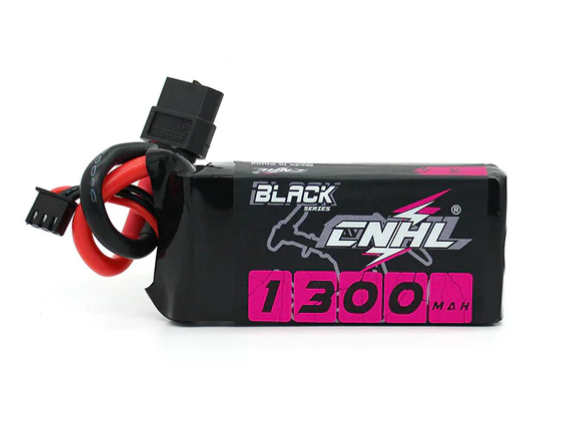 CNHL Black Series 1300mAh 7,4V 2S 100C Lipo Akku mit XT60 Stecker   LiPo24.de