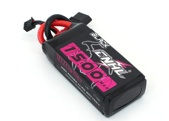 CNHL Black Series 1500mAh 7,4V 2S 100C Lipo Akku mit XT60 Stecker   LiPo24.de